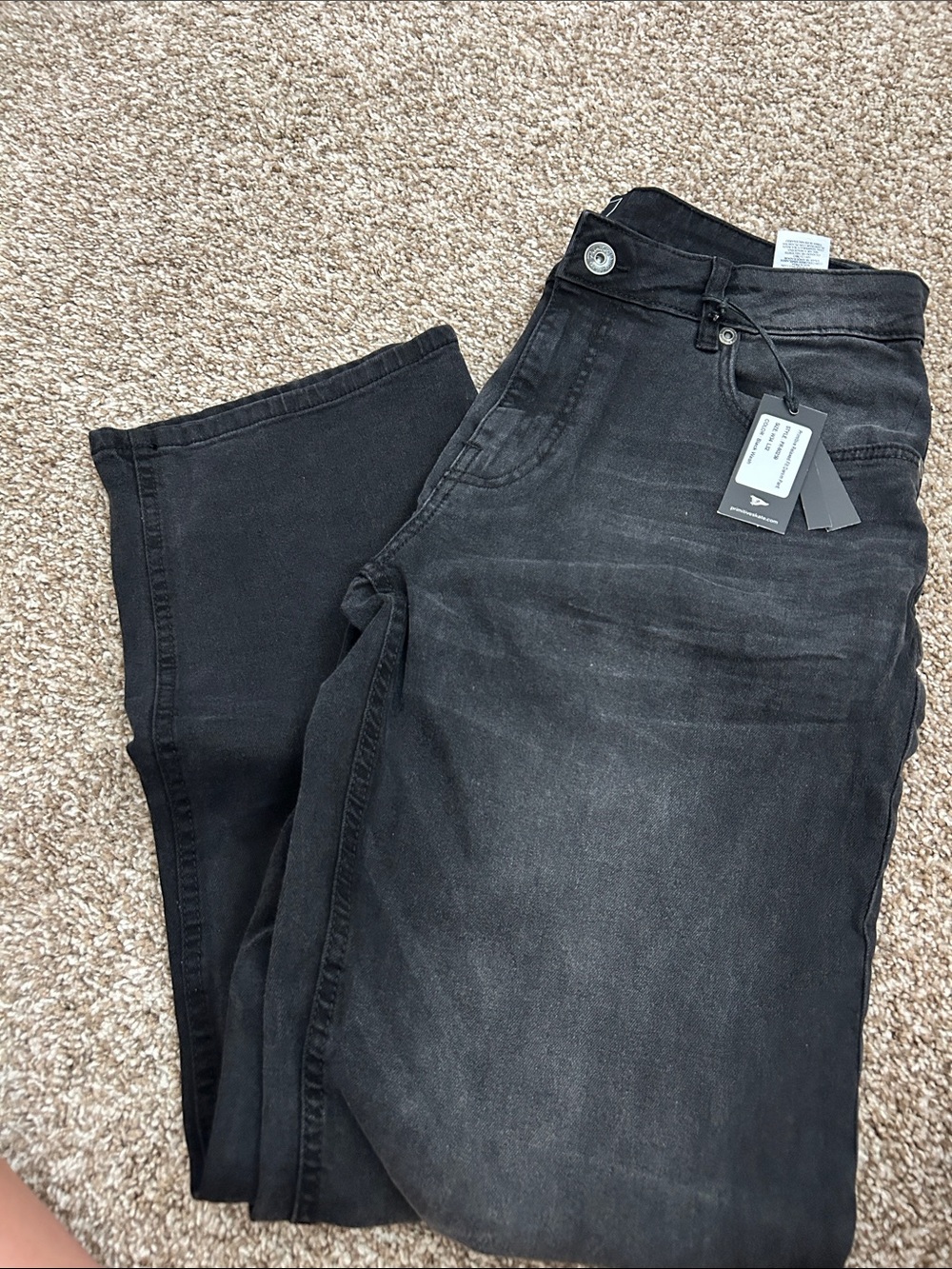 Primitive Men's Skinny Jeans in Black with Washed Finish